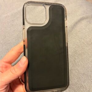 Black Transparent Phone Case